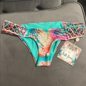 Luli Fama Miami Bikini Bottom size Large